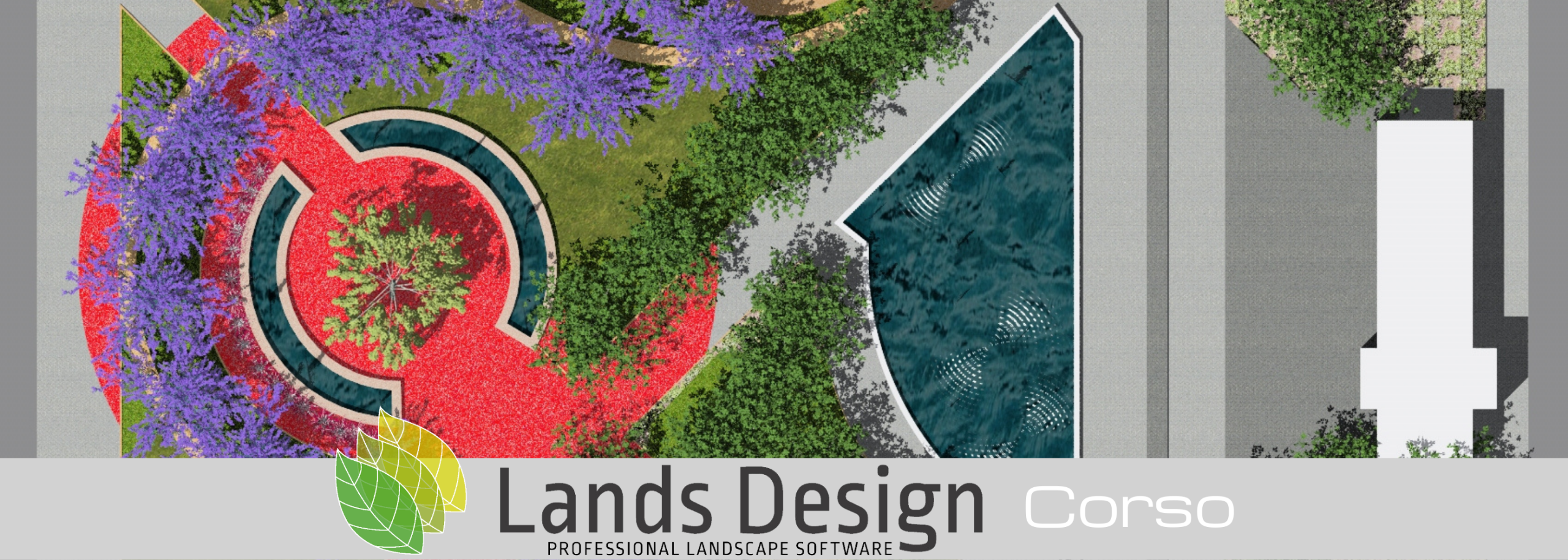 Corso Lands Design per la progettazione del paesaggio e l'urbanistica