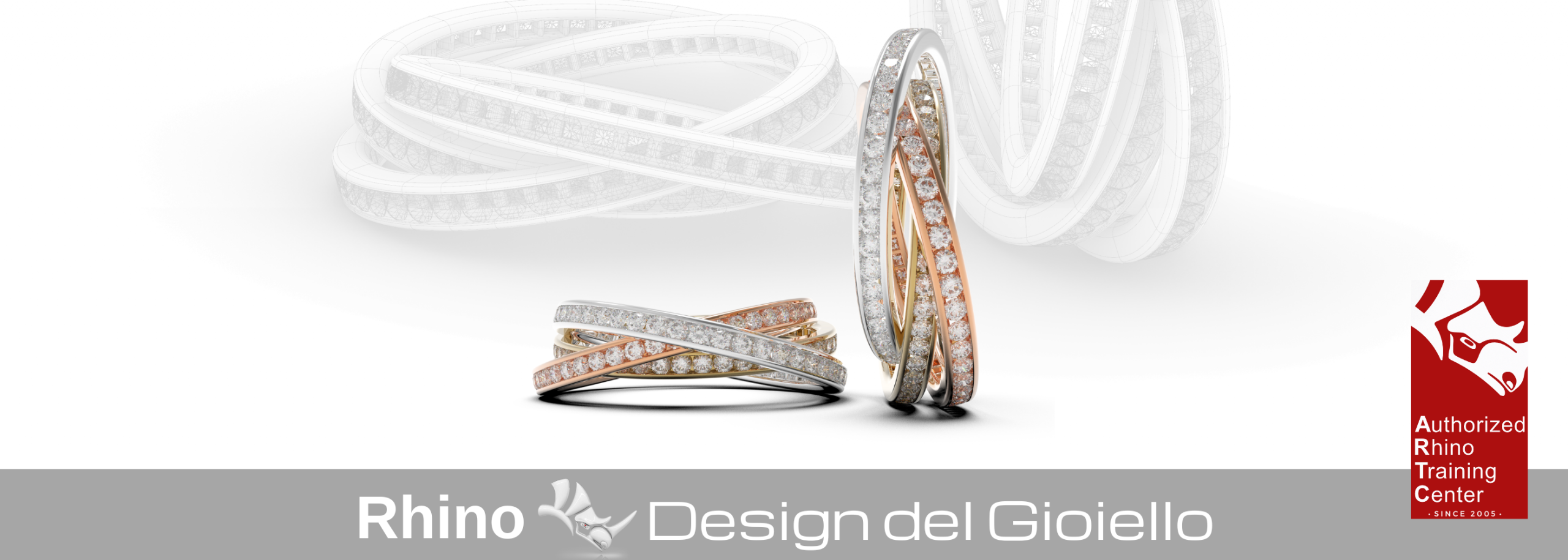 Corsi Rhino Level 1 e Level 2 per il Design del Gioiello
