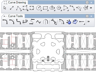 Creare e modificare curve e creare oggetti 3D per l'architettura