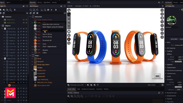 Maverick corsi rendering 3d per il design del prodotto